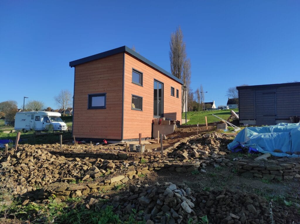 Chantier mini maison